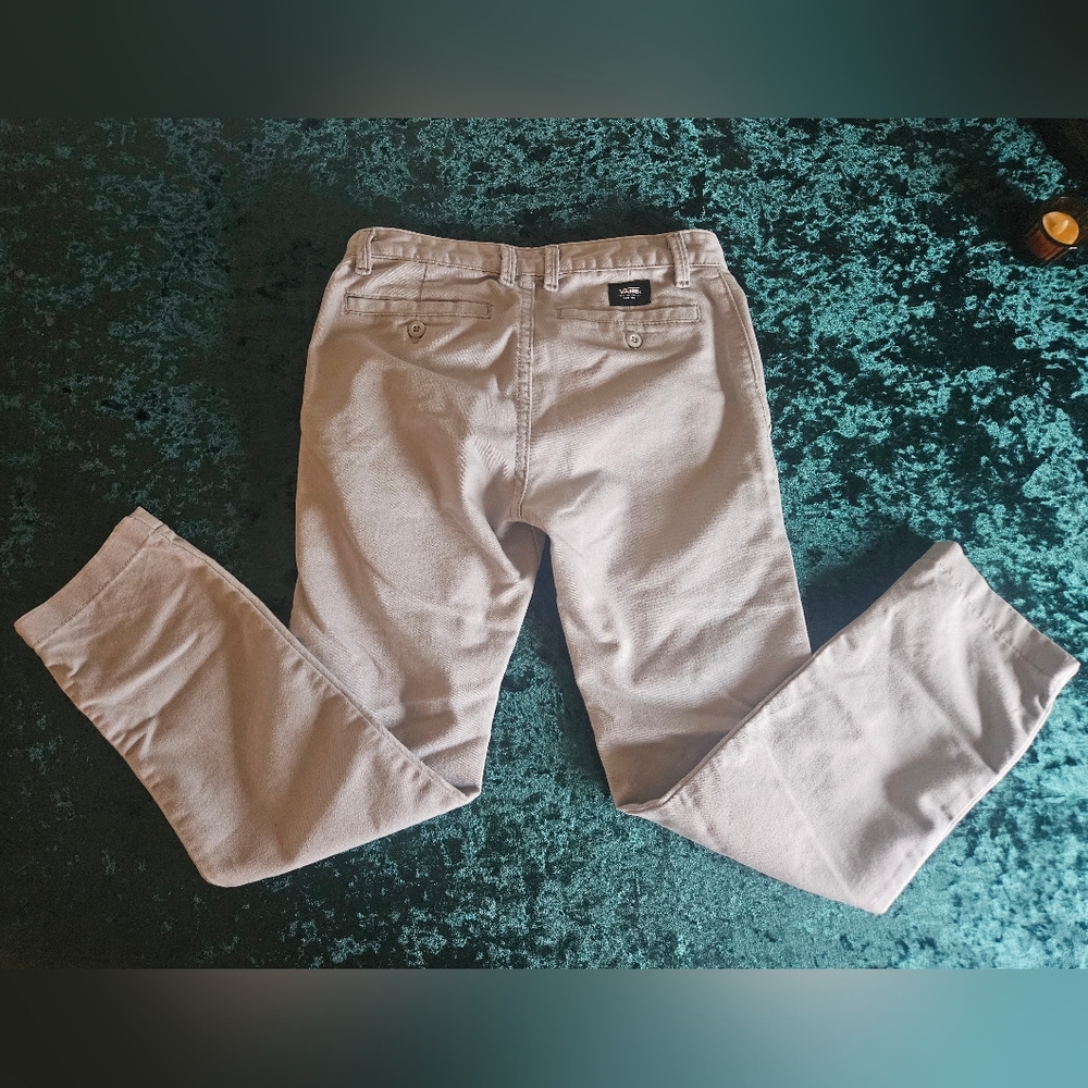 Vans light blue womens straight skater straight slim pants Chinos 27 x 29